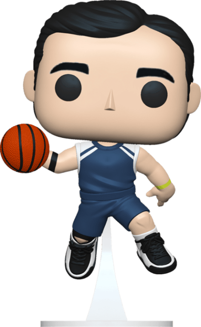The Office US POP! TV Vinyl Figure Michael Scott Basketball Limited 9 cm