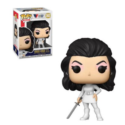 Wonder Woman 80th Anniversary POP! Heroes Vinyl Figure Woman Ultra Mod Secret Agent  9 cm