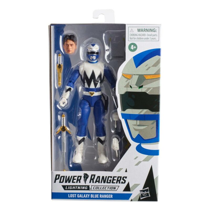 Power Rangers Lightning Collection 2021 Wave 3 Action Figure Lost Galaxy Blue Ranger 15 cm