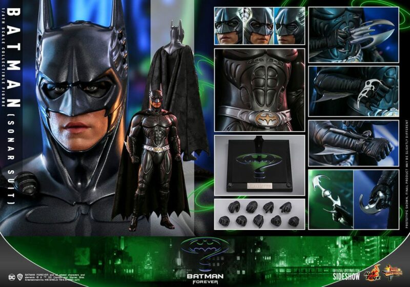 Batman Forever Movie Masterpiece Action Figure 1/6 Batman (Sonar Suit) 30 cm - immagine 4