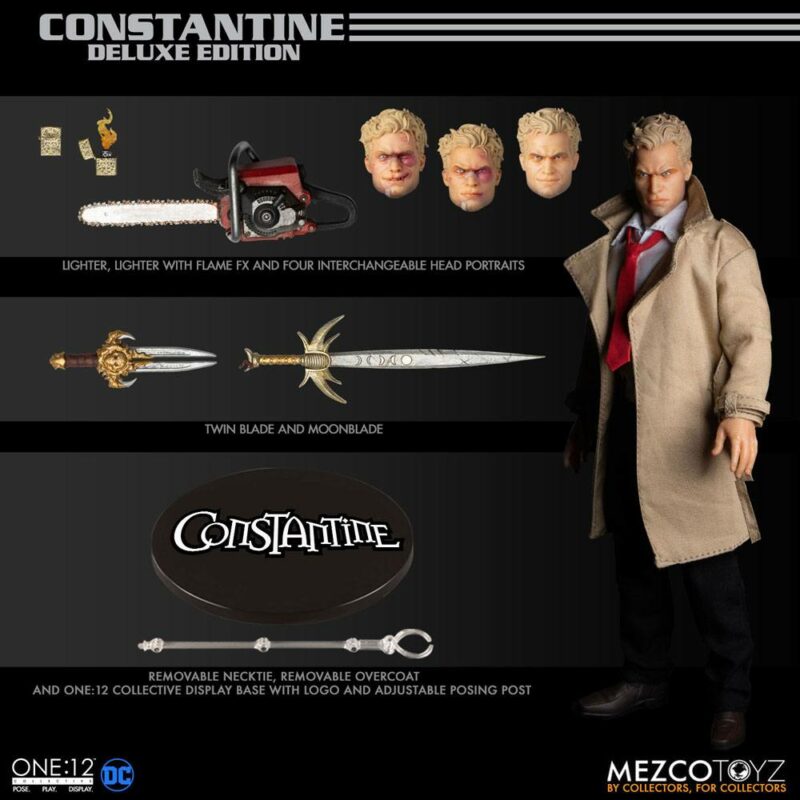 DC Comics Action Figure 1/12 Constantine Deluxe Edition 18 cm - immagine 2