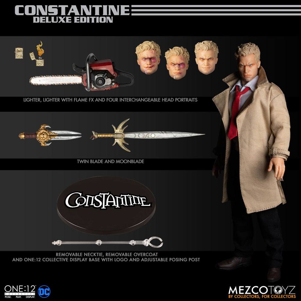 DC Comics Action Figure 1/12 Constantine Deluxe Edition 18 cm - immagine 2