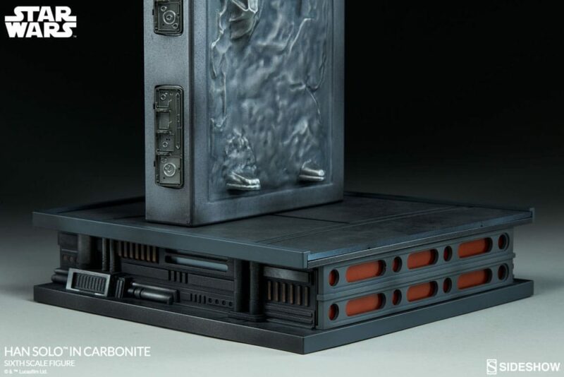 Star Wars Action Figure 1/6 Han Solo in Carbonite 38 cm