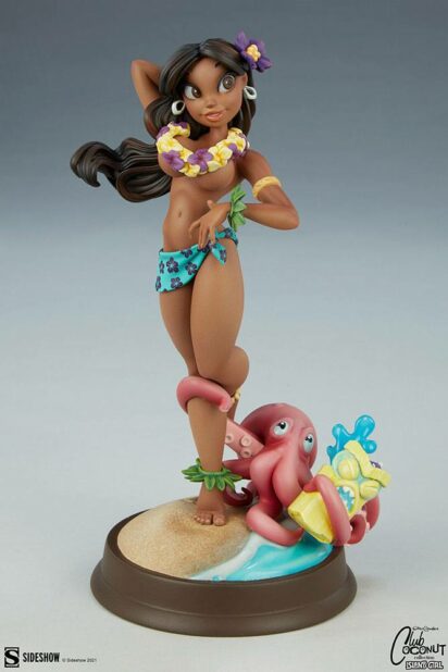 Original Artist Series Statue Island Girl by Chris Sanders 30 cm