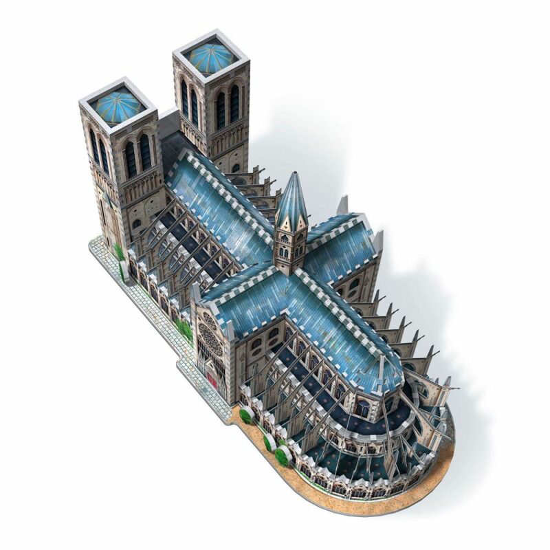 Wrebbit Castles & Cathedrals Collection 3D Puzzle Notre-Dame de Paris (830 pieces) - immagine 2