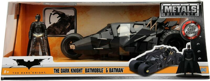 THE DARK KNIGHT TRILOGY BATMOBILE 1:24