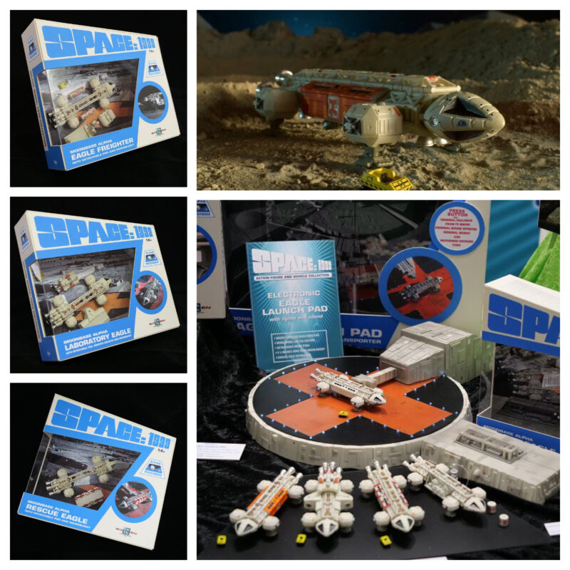 SPACE 1999 5inch EAGLE REPLICA SET(4)
