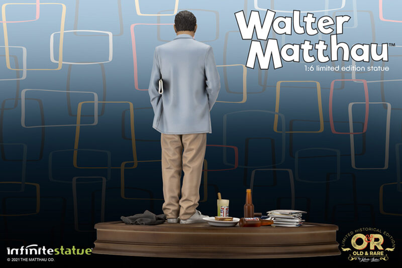 WALTER MATTHAU OLD&RARE 1/6 RESIN STATUE - immagine 5