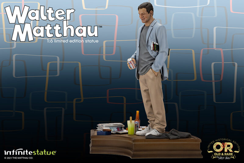 WALTER MATTHAU OLD&RARE 1/6 RESIN STATUE - immagine 4