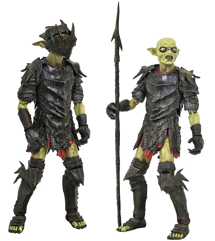 LORD OF THE RINGS SERIES 3 ORC ACTION FIGURE