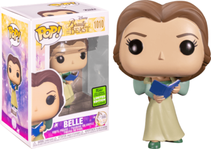 Beauty and the Beast POP! Vinyl Figure Belle with Green Dress 30th Anniversary Limited 9 cm (con bollino Spring Convention 2021)