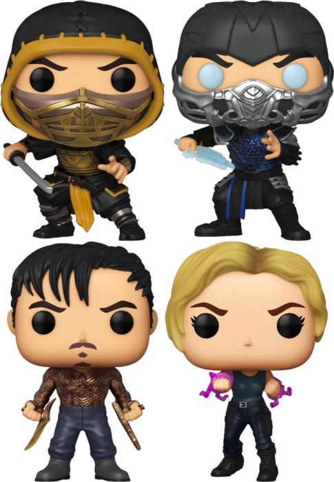 Mortal Kombat (2021) - Funktality Pop! Vinyl Bundle (Set of 4)