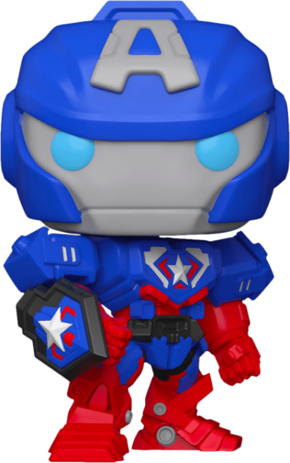 Avengers Mech Strike POP! Supersized Vinyl Figure Captain America Limited 25 cm