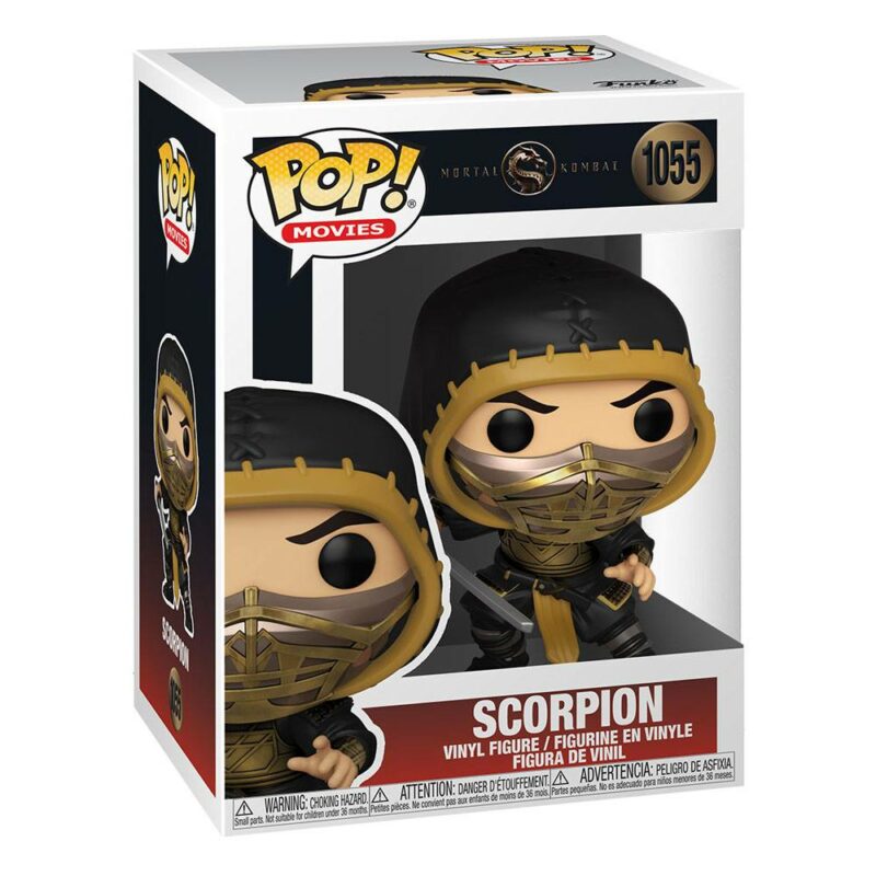 Mortal Kombat Movie POP! Movies Vinyl Figures Scorpion 9 cm Assortment (2) - immagine 3