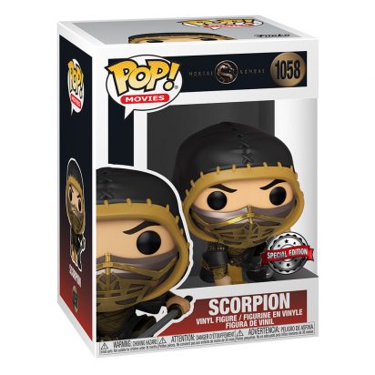Mortal Kombat Movie POP! Movies Vinyl Figure Scorpion (Action Pose) (MT) 9 cm