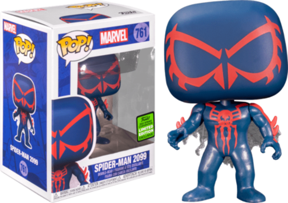 Spider-Man POP! Vinyl Figure Spider-Man 2099 Limited 9 cm (con bollino Spring Convention 2021)