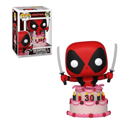 Marvel Deadpool 30th Anniversary POP! Vinyl Figure Deadpool in Cake 9 cm