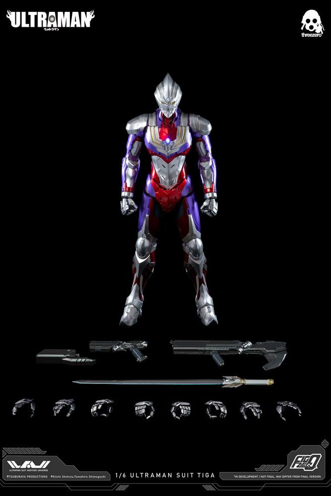 Ultraman FigZero Action Figure 1/6 Ultraman Suit Tiga 32 cm - immagine 6