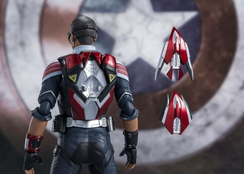 The Falcon and the Winter Soldier S.H. Figuarts Action Figure Falcon 15 cm - immagine 4