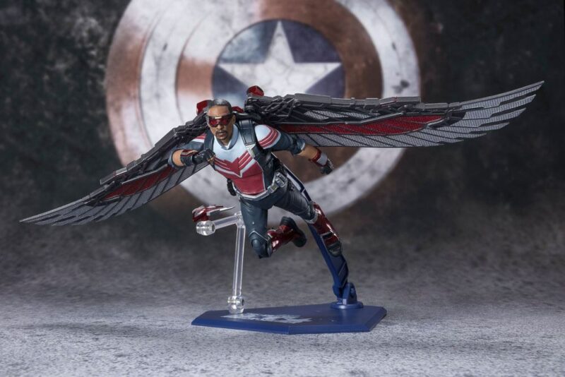 The Falcon and the Winter Soldier S.H. Figuarts Action Figure Falcon 15 cm - immagine 2