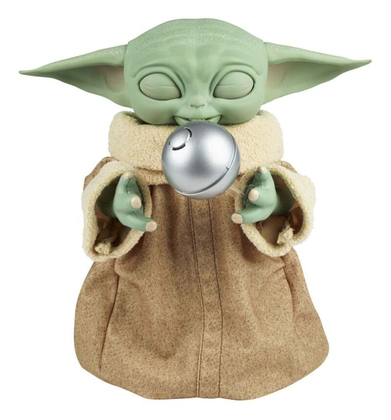 Star Wars The Mandalorian Interactive Figure Galactic Snackin´ Grogu 23 cm - immagine 5