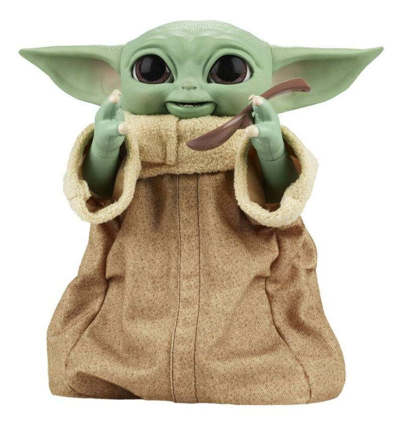Star Wars The Mandalorian Interactive Figure Galactic Snackin´ Grogu 23 cm - immagine 2