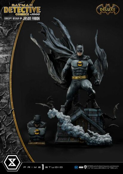 DC Comics Statue Batman Detective Comics #1000 Concept Design by Jason Fabok DX Bonus Ver. 105 cm