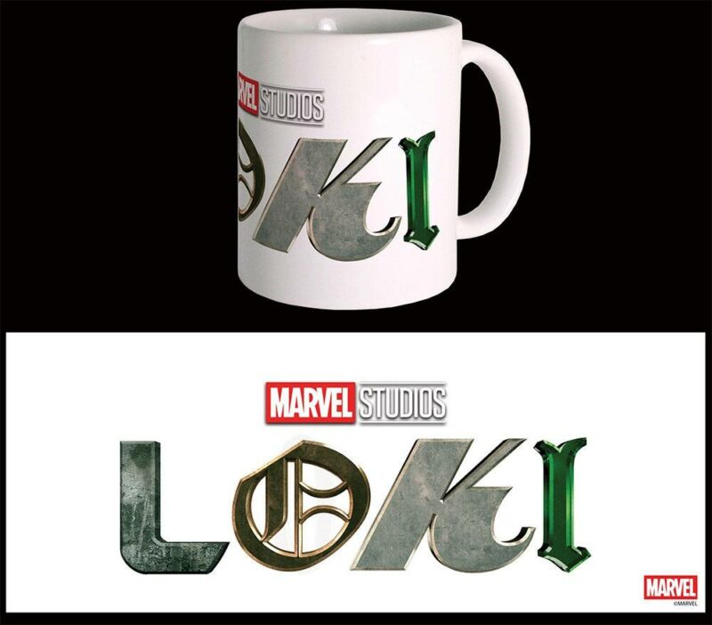 Marvel Mug Loki Logo
