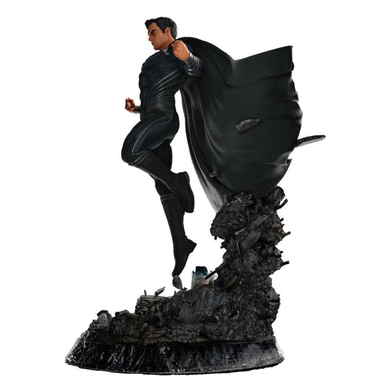 Zack Snyder's Justice League Statue 1/4 Superman Black Suit 65 cm - immagine 5
