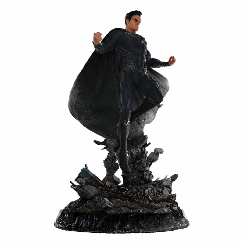 Zack Snyder's Justice League Statue 1/4 Superman Black Suit 65 cm - immagine 3