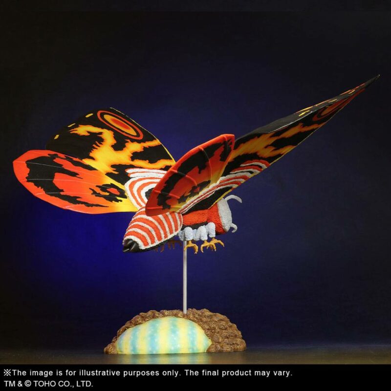 Godzilla vs. Mothra TOHO Large Kaiju Series PVC Statue Mothra 40 cm - immagine 4