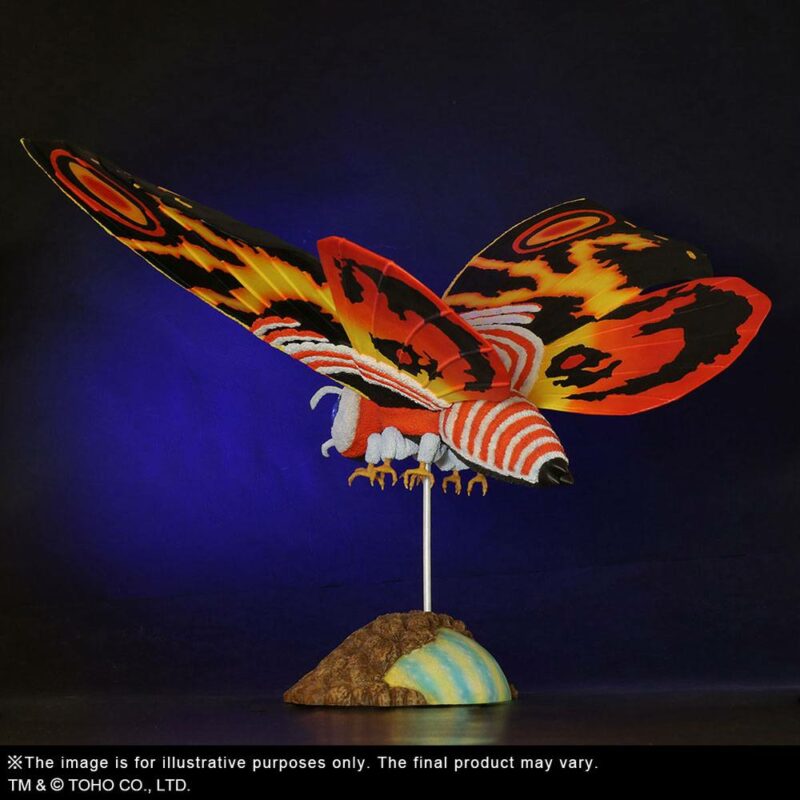 Godzilla vs. Mothra TOHO Large Kaiju Series PVC Statue Mothra 40 cm - immagine 3