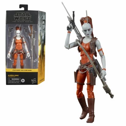 Star Wars The Clone Wars -  Black Series Action Figure Aurra Sing 15 cm
