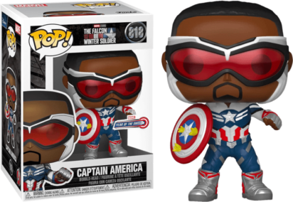 The Falcon and the Winter Soldier POP! Vinyl Figure Captain America Year Of the Shield Limited 9 cm