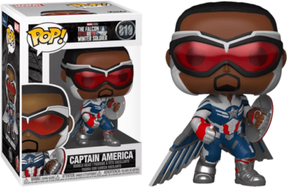 The Falcon and the Winter Soldier POP! Vinyl Figure Captain America with Wings Limited 9 cm