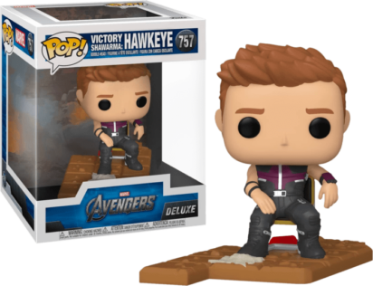 The Avengers POP! Vinyl Figure Hawkeye Victory Shawarma Diorama Deluxe Limited