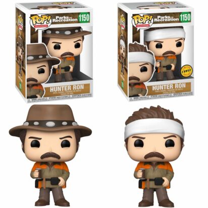 Parks and Recreation POP! TV Vinyl Figures Hunter Ron 9 cm Assortment (2)