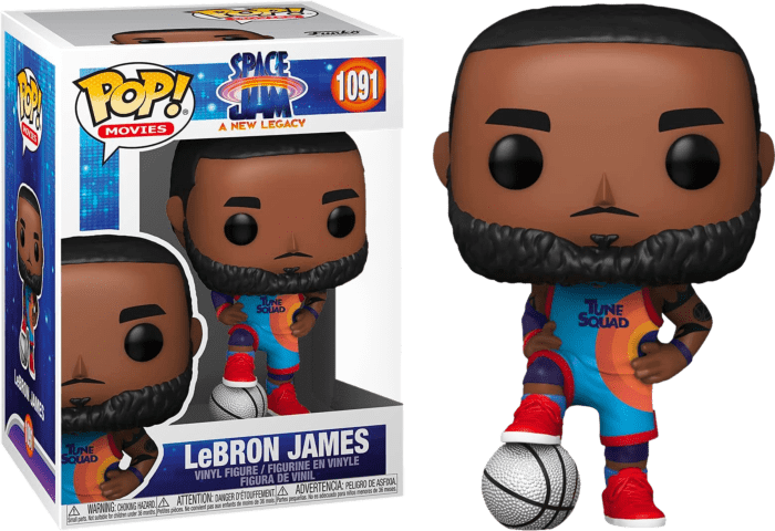 Space Jam 2: A New Legacy POP! Movies Vinyl Figure LeBron James Limited 9  cm - Base Luna Italy