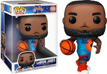 Space Jam 2: A New Legacy POP! Movies Super Sized Vinyl Figure LeBron James Limited 25 cm