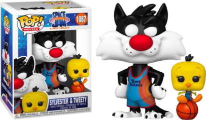 Space Jam 2: A New Legacy POP! Movies Vinyl Figure Sylvester & Tweety 9 cm