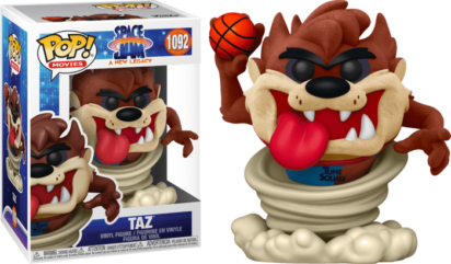 Space Jam 2: A New Legacy POP! Movies Vinyl Figure Taz Flocked Limited 9 cm