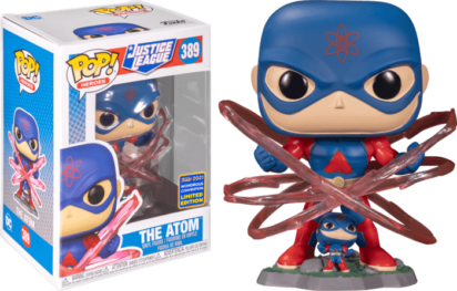 Justice League POP! Vinyl Figure The Atom 9 cm (con bollino Wondrous Convention Exclusive 2021)
