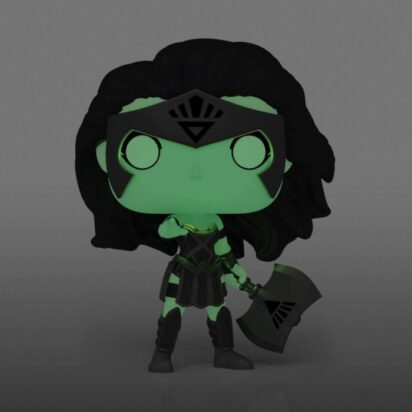 DC Comics POP! Heroes Vinyl Figure WW 80th - WW (Black Lantern) Glow in the Dark Limited 9 cm