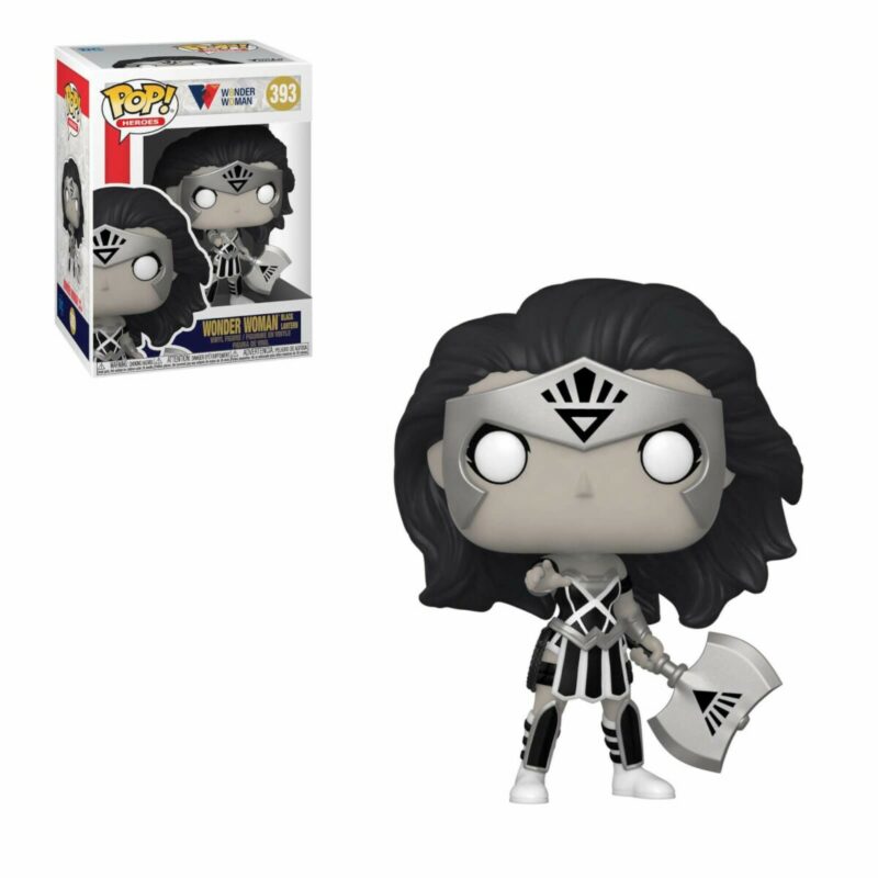 DC Comics POP! Heroes Vinyl Figure WW 80th - WW (Black Lantern) 9 cm