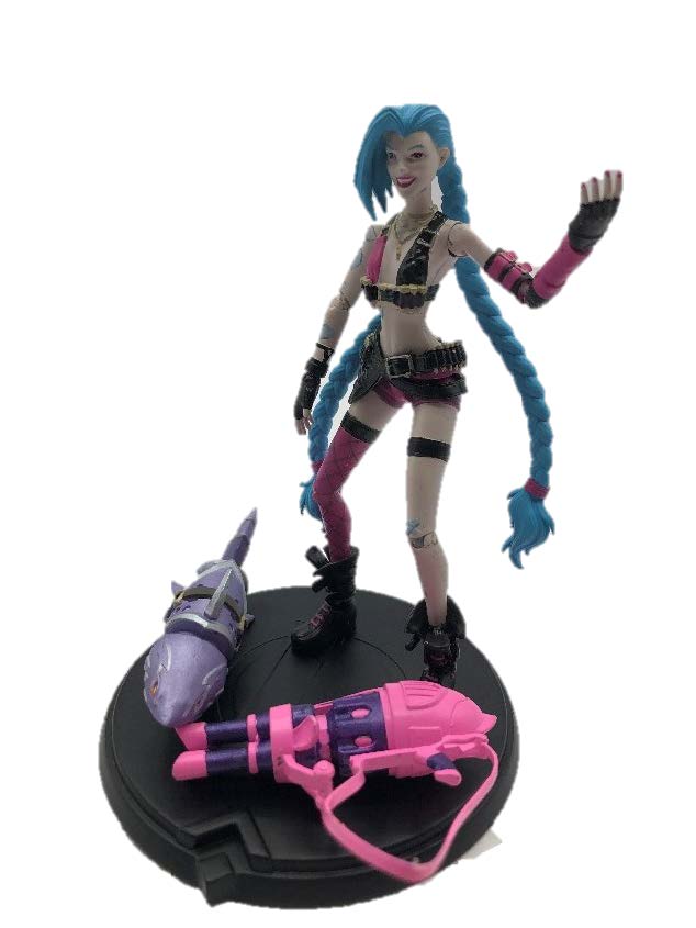 League of Legends Wave 1 2021 Core Action Figure Jinx 10 cm - immagine 3