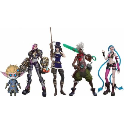 League of Legends Wave 1 2021 Team Comp 5-pack Action Figures 10 cm
