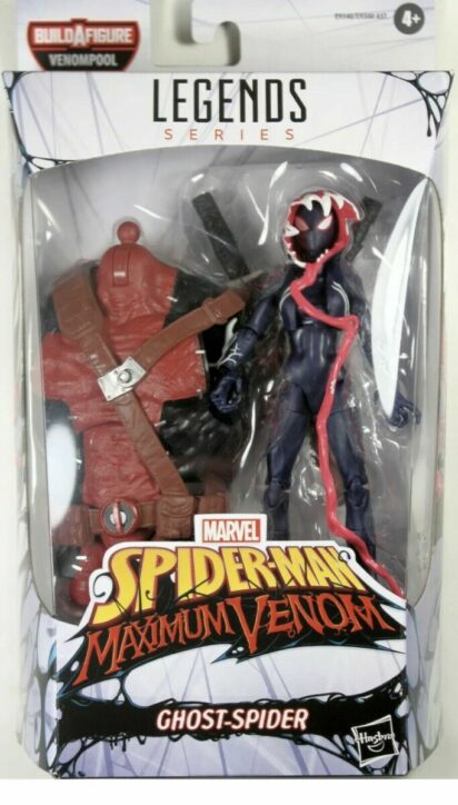 Spider-Man: Maximum Venom - Ghost-Spider Marvel Legends 6” Action Figure 15 cm