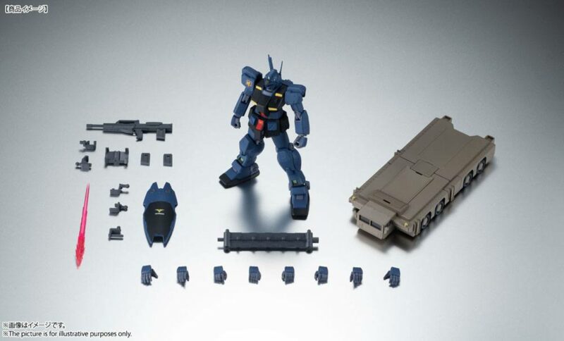 Mobile Suit Gundam 0083 Robot Spirits Action Figure (Side MS) RGM-79Q GM Quel ver. A.N.I.M.E. 13 cm