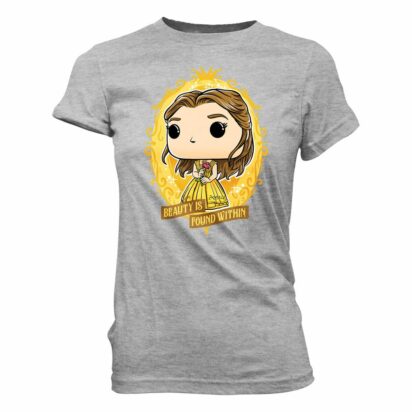 Disney Loose POP! Tees T-Shirt Belle In Crest