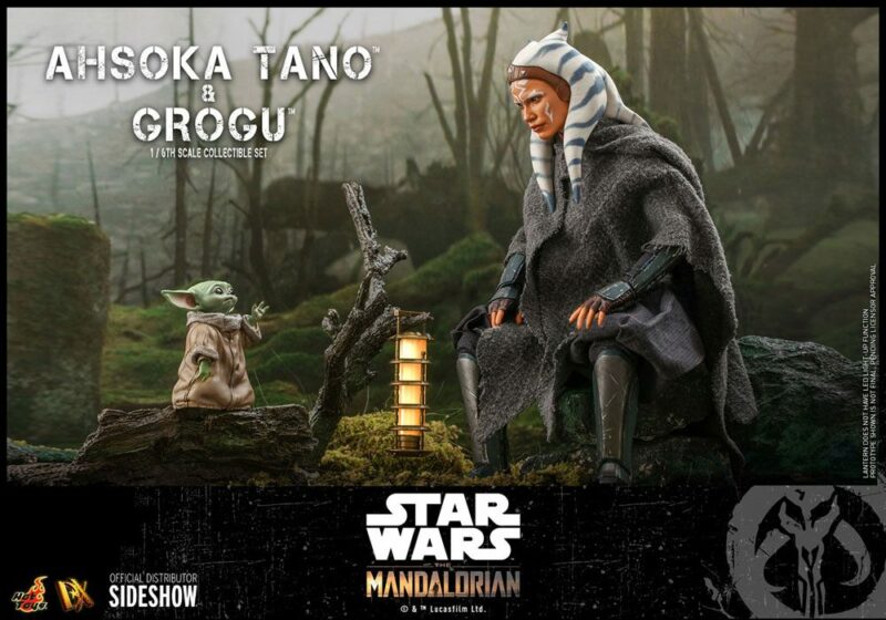 Star Wars The Mandalorian Action Figure 2-Pack 1/6 Ahsoka Tano & Grogu 29 cm - immagine 3